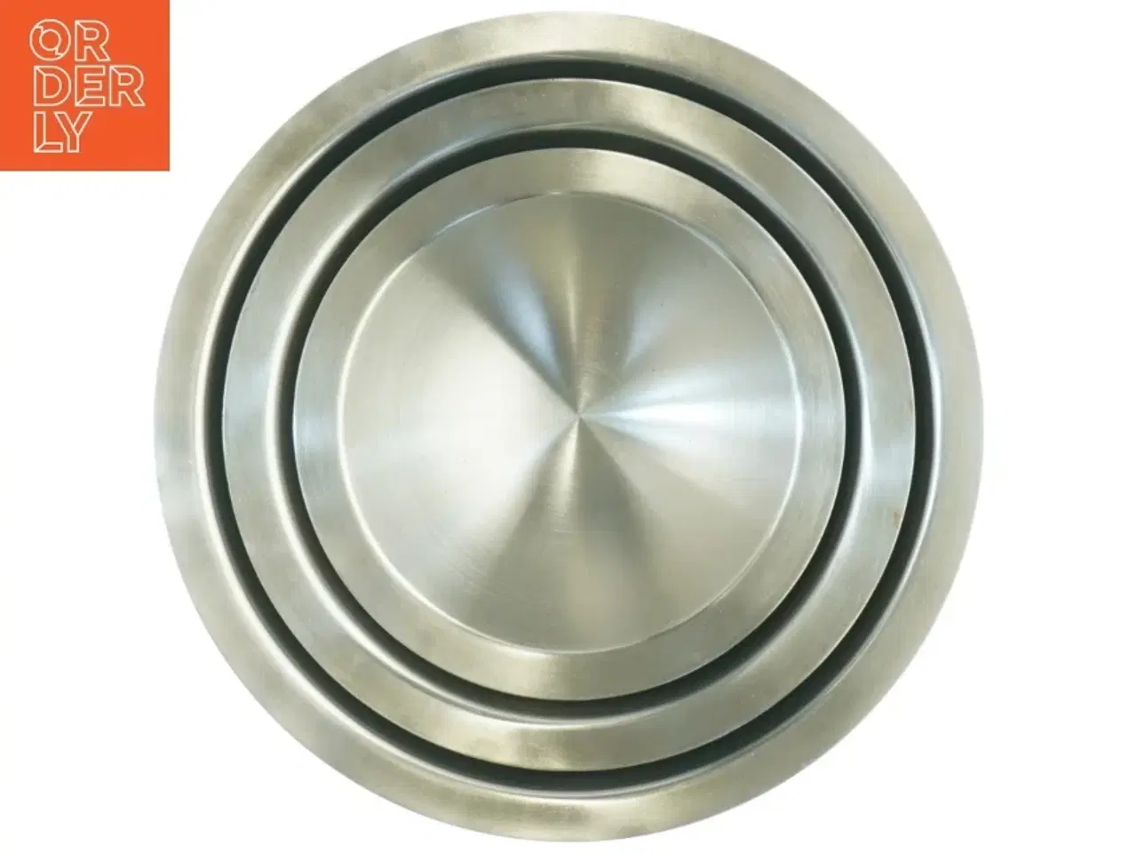 Billede 6 - Rustfrit stål skålesæt (str. 7 x 16 cm og 9 x 20 cm og 12 x 24 cm)