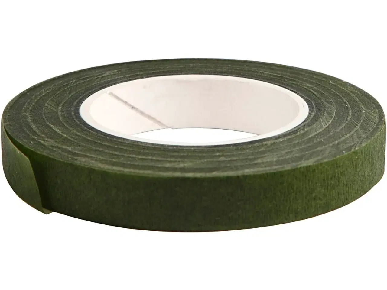 Billede 1 - Blomstertape, B: 12 mm, mørk grøn, 27 m/ 1 rl.