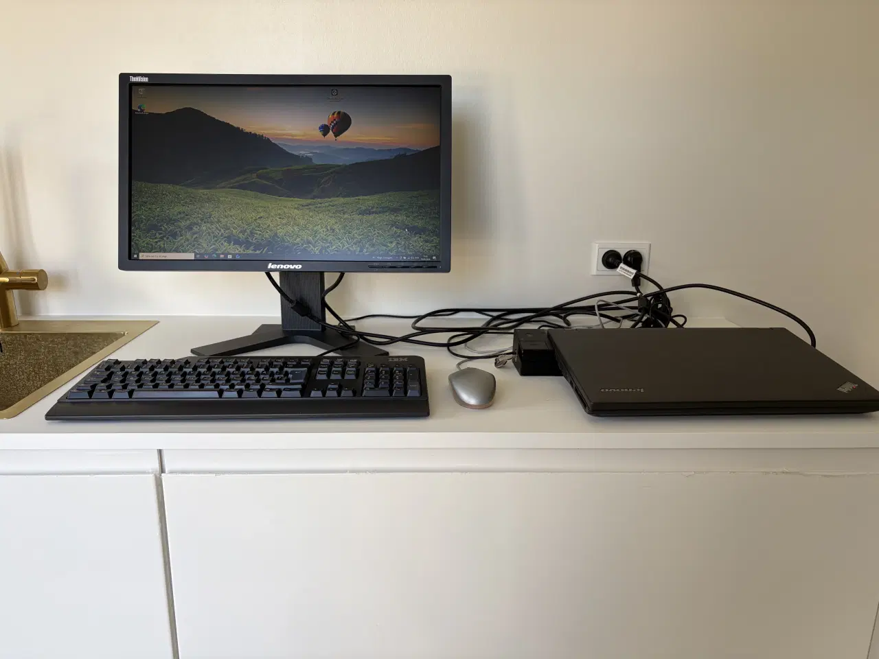 Billede 1 - Lenovo ThinkPad bærbar computer med dockingstation