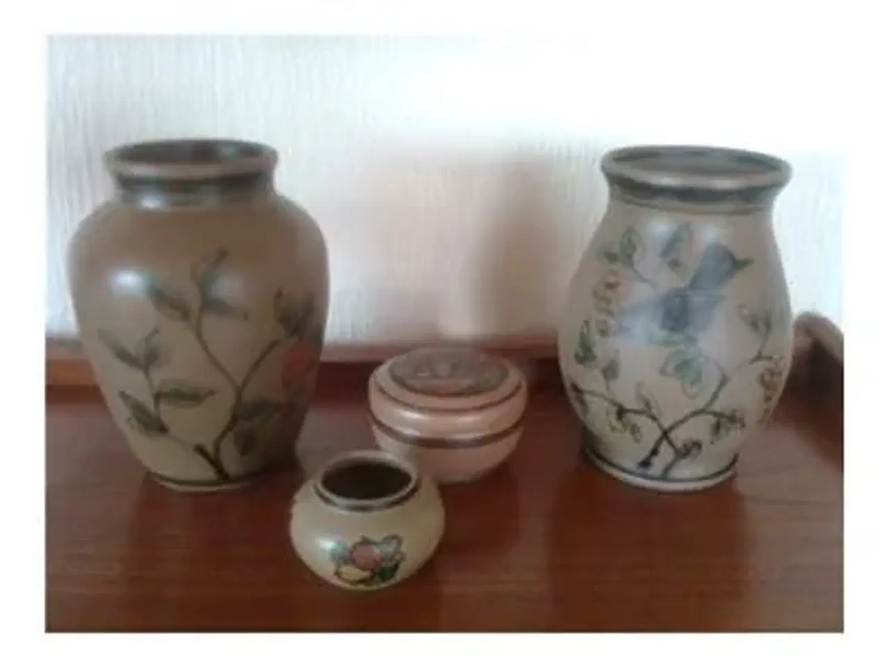 Billede 1 - Keramik, Vaser og skåle, Hjorth