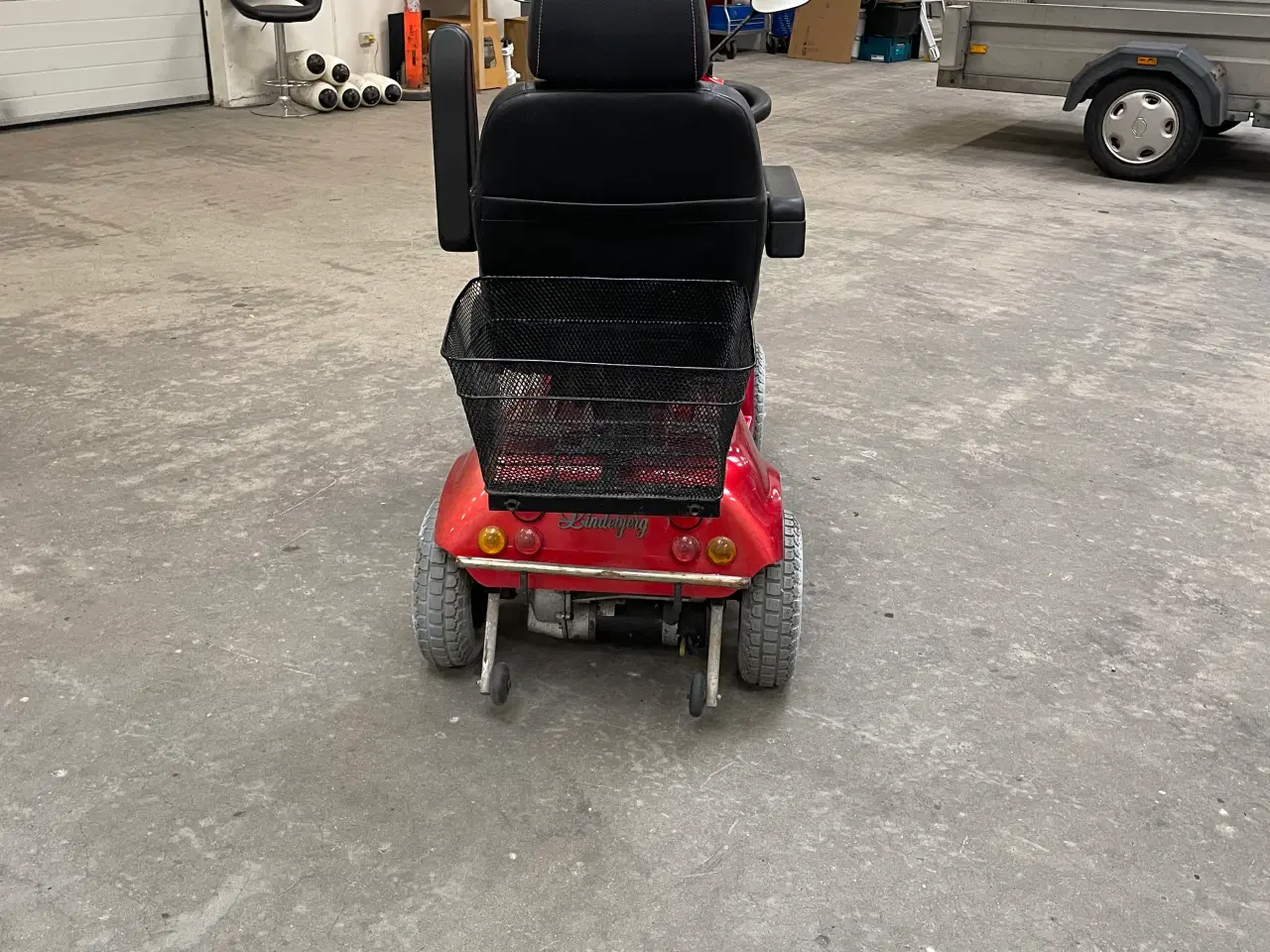 Billede 4 - Lindebjerg LM 350 4 hjulet rød