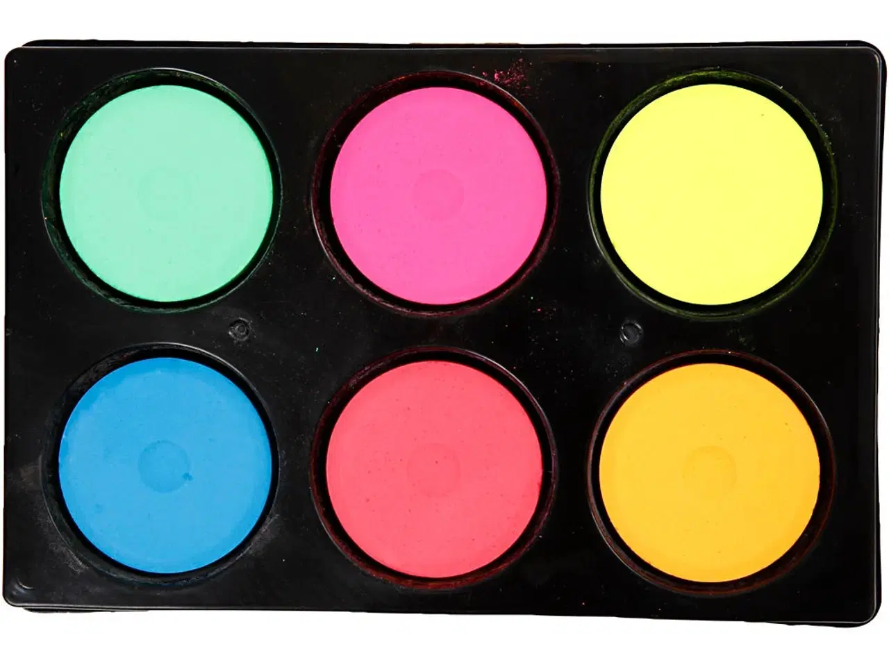 Billede 1 - Neon Vandfarver i Blokform - 1 stk.