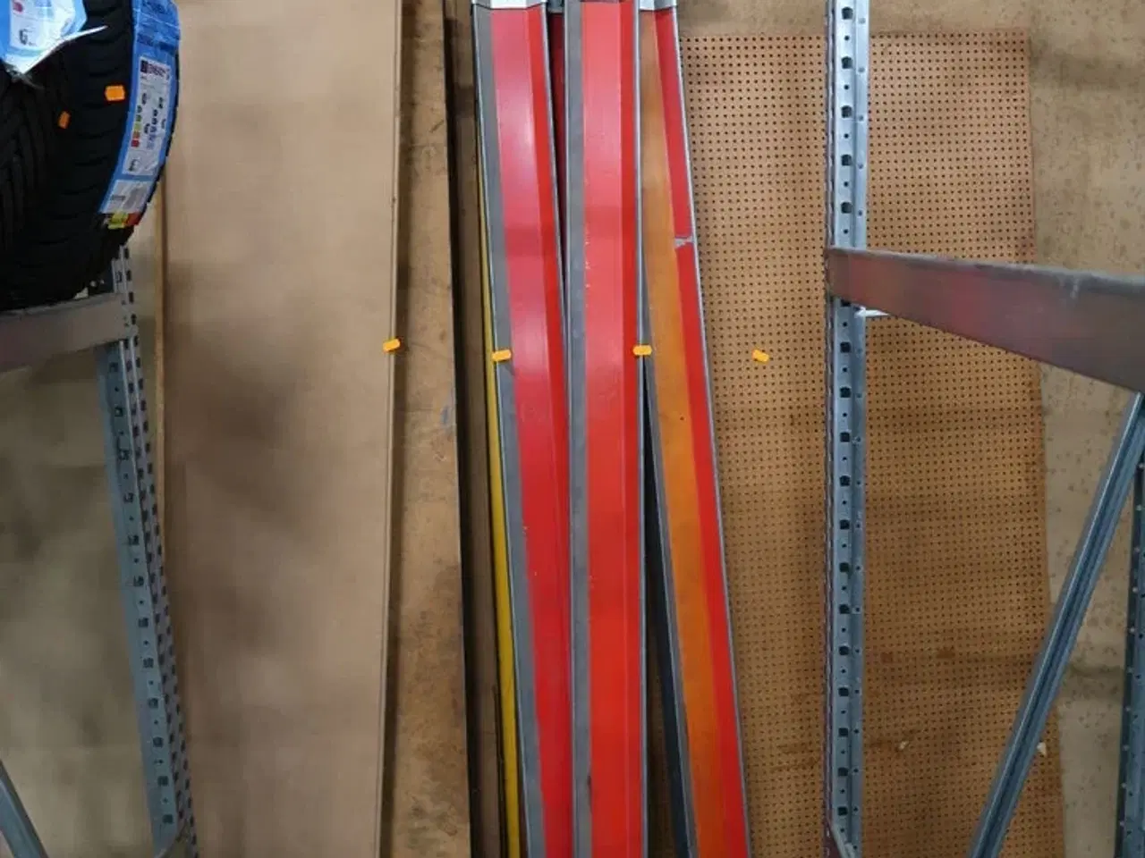 Billede 1 - Plader samt vanger til pallereol