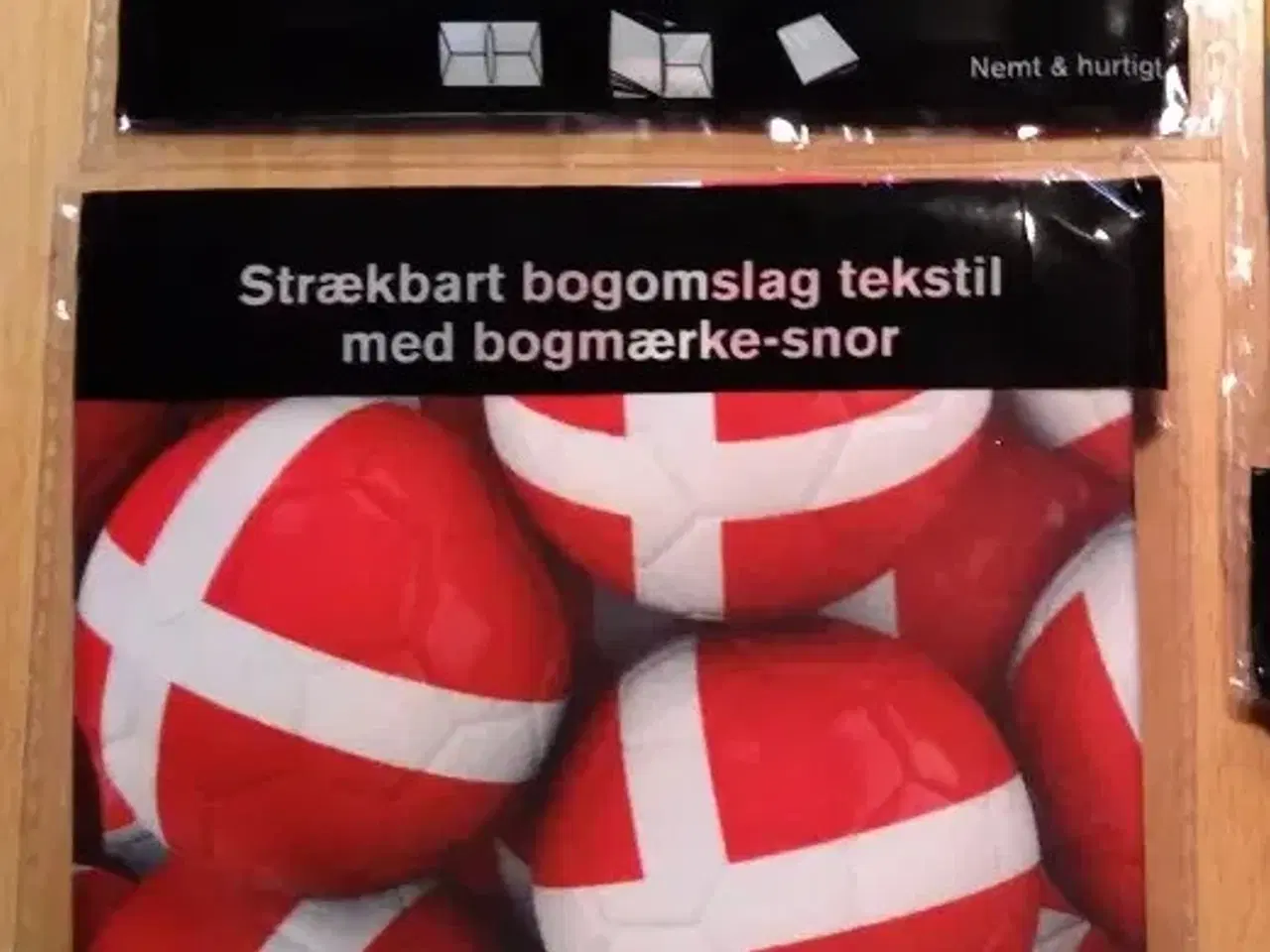 Billede 2 - Bogomslag / bogbind strækbart tekstil