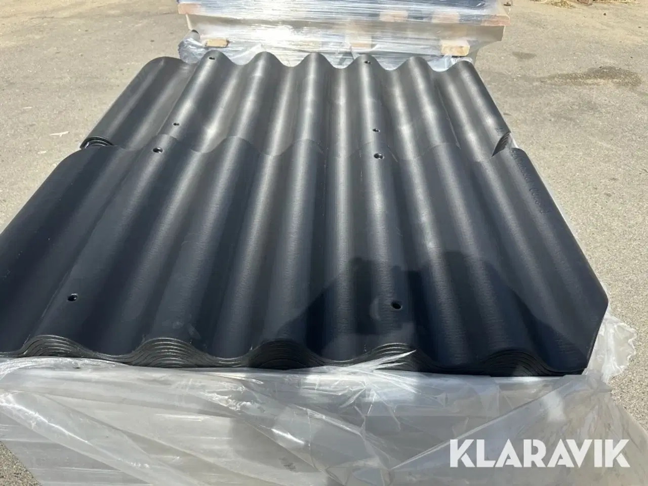 Billede 8 - Bølgeplade Euronit 702 HJ/HU Sort - 450 styks