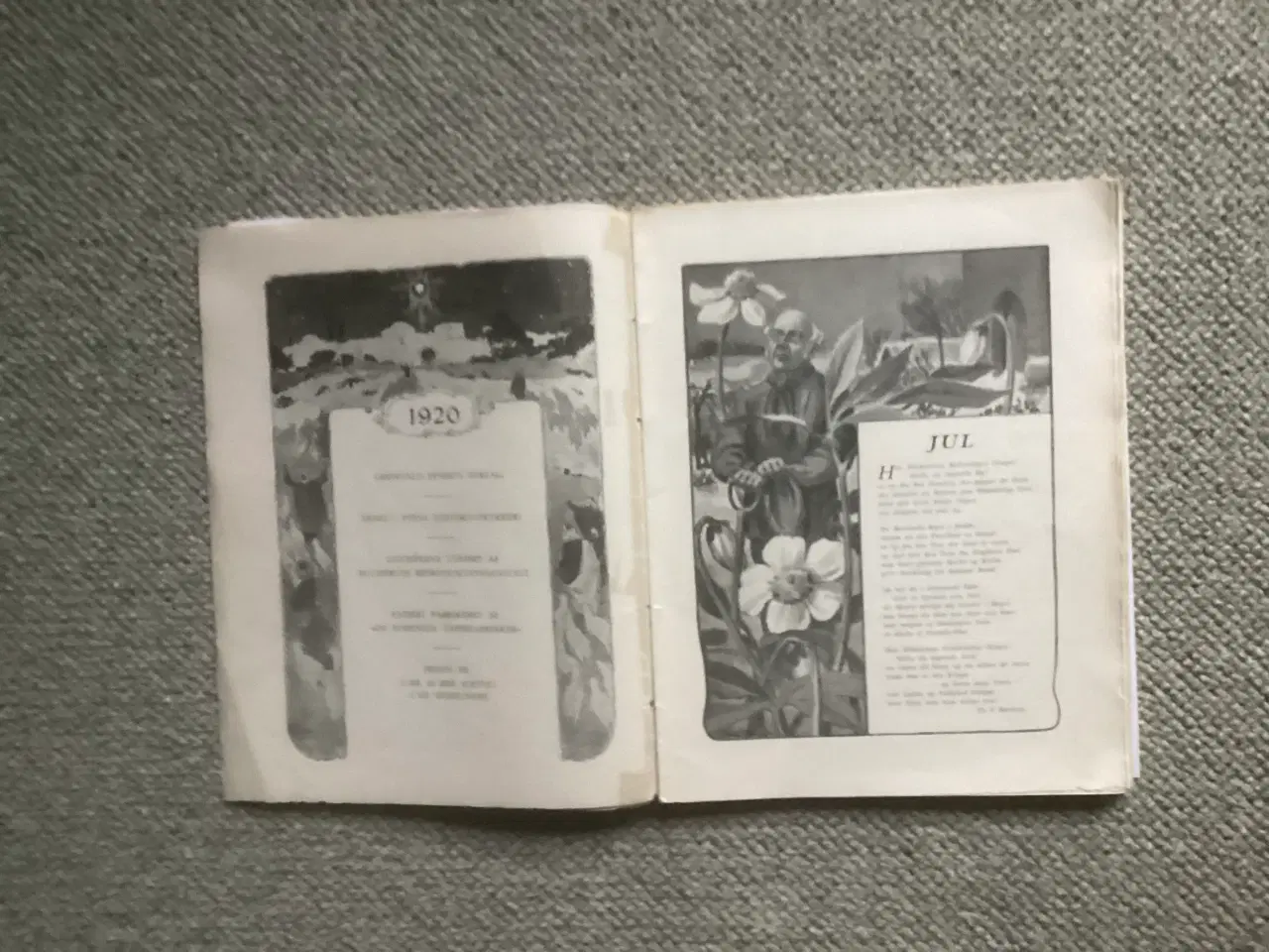 Billede 3 - Ved Julelampens skær 1920 hæftet kr. 50,00