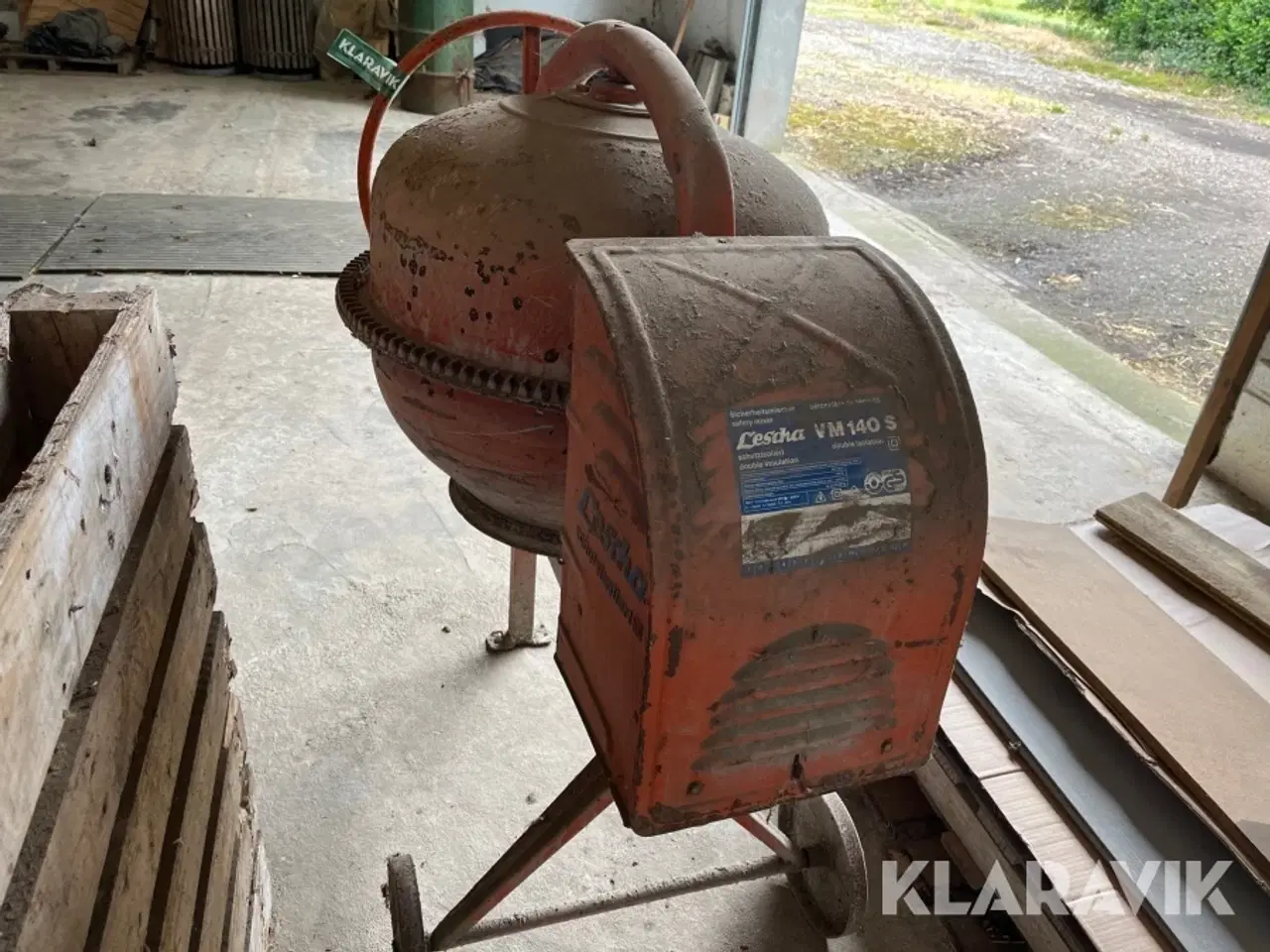 Billede 2 - Beton blander Lescha Schutzisoliert type VM140 S