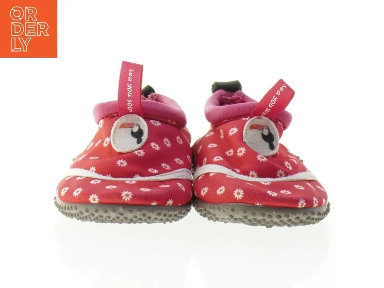 Billede 2 - Badesko neopren med blomstermønster (str. 26)