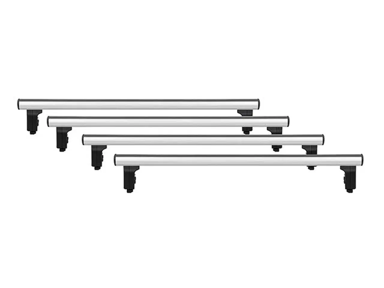 Billede 1 - Menabo Airdyn F Tagbøjlesæt Alu 4 bøjler til fixpoint