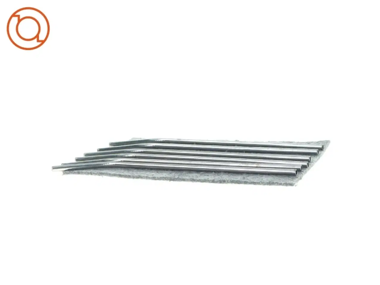 Billede 2 - 6 styks metal sugerør (str. 25 cm)