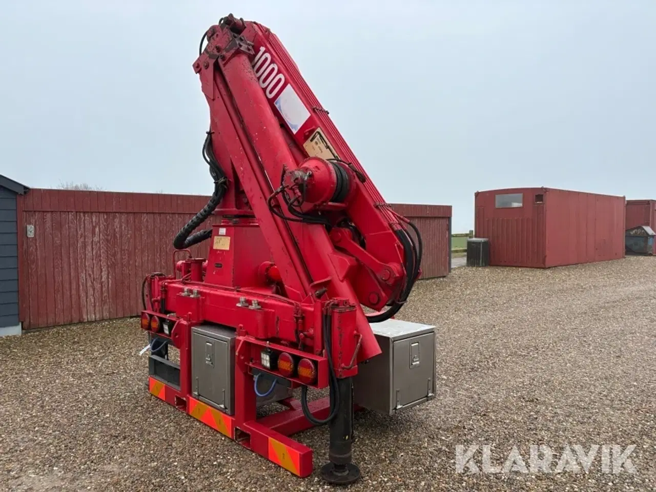 Billede 3 - Kran HMF 1000K2 med spil