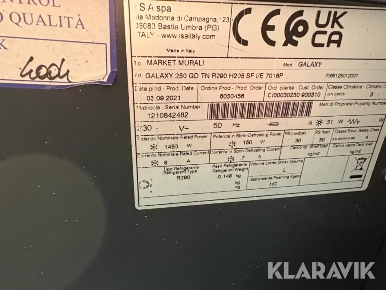 Billede 6 - Køleskabe Isa Galaxy 250 GD TN R290 2 styk.
