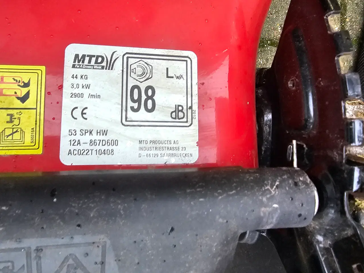 Billede 3 - Mtd 53 spk hw