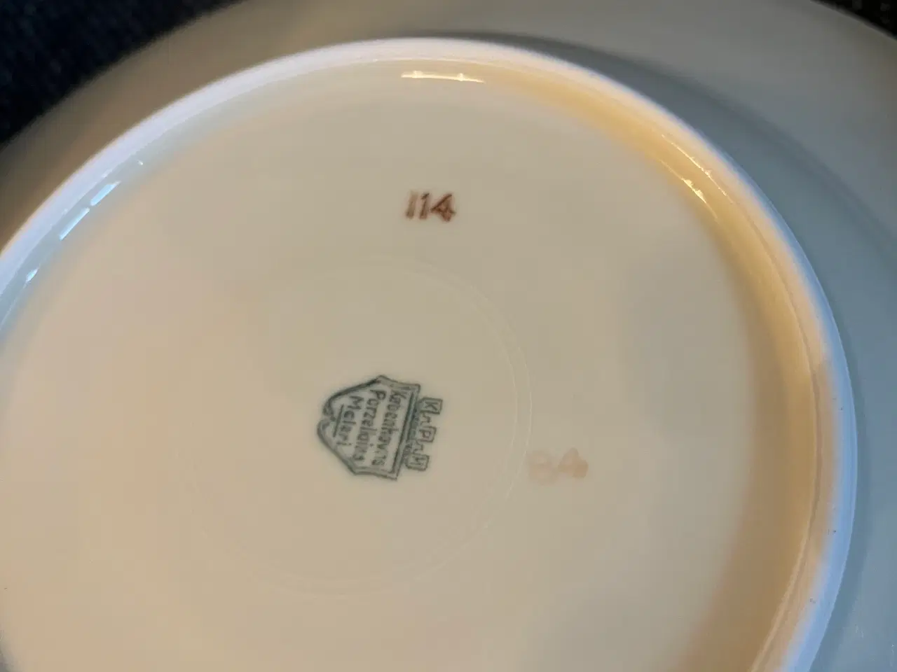 Billede 7 - 12 suppe tallerkner fra KPM