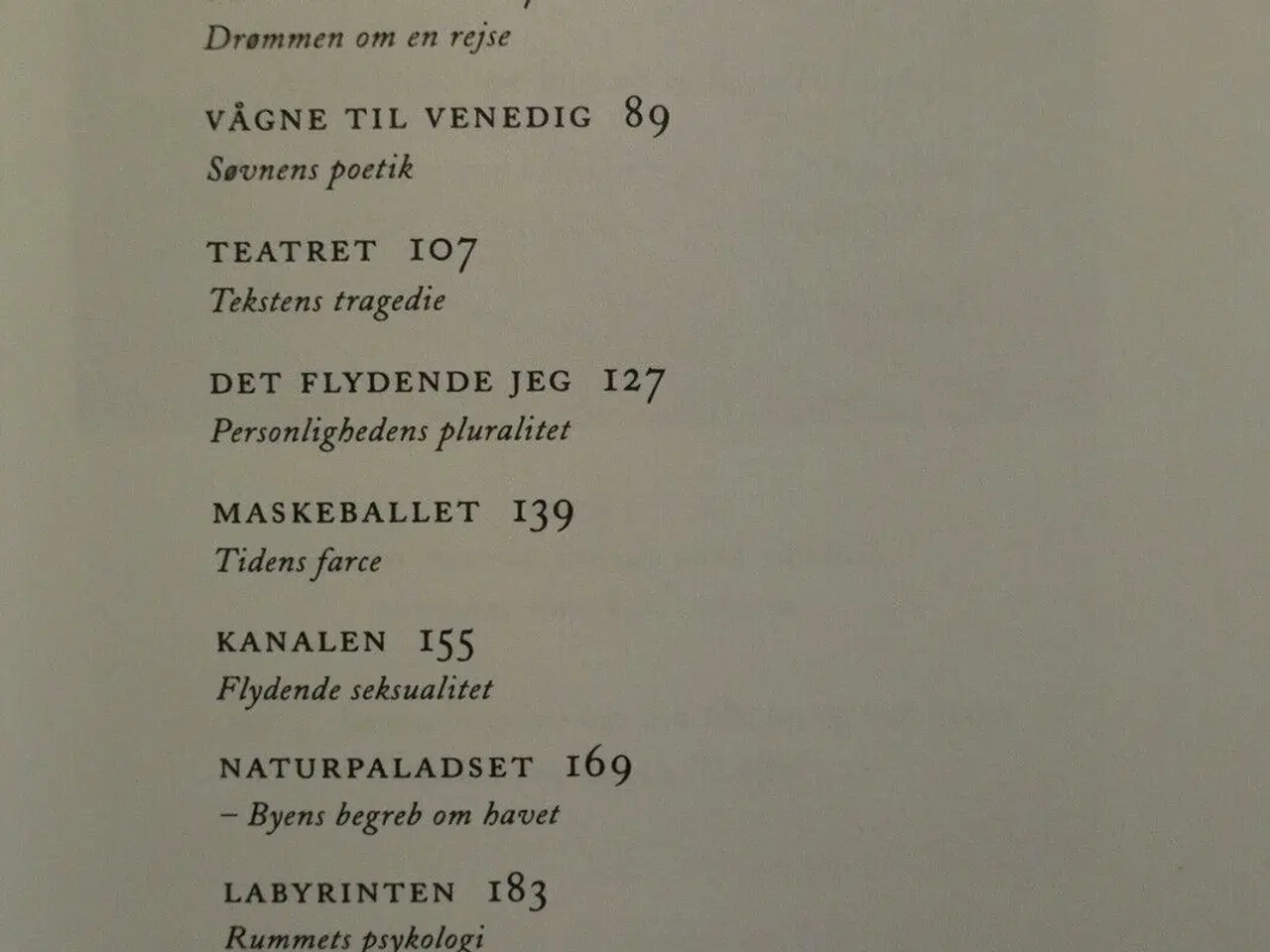 Billede 2 - begærets by - en bog om marcel proust og venedig, 
