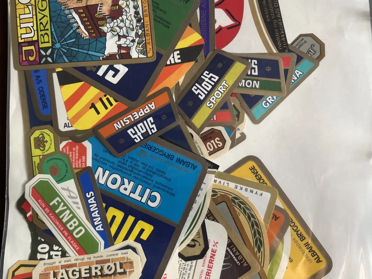 Billede 2 - Øl / sodavands etiketter
