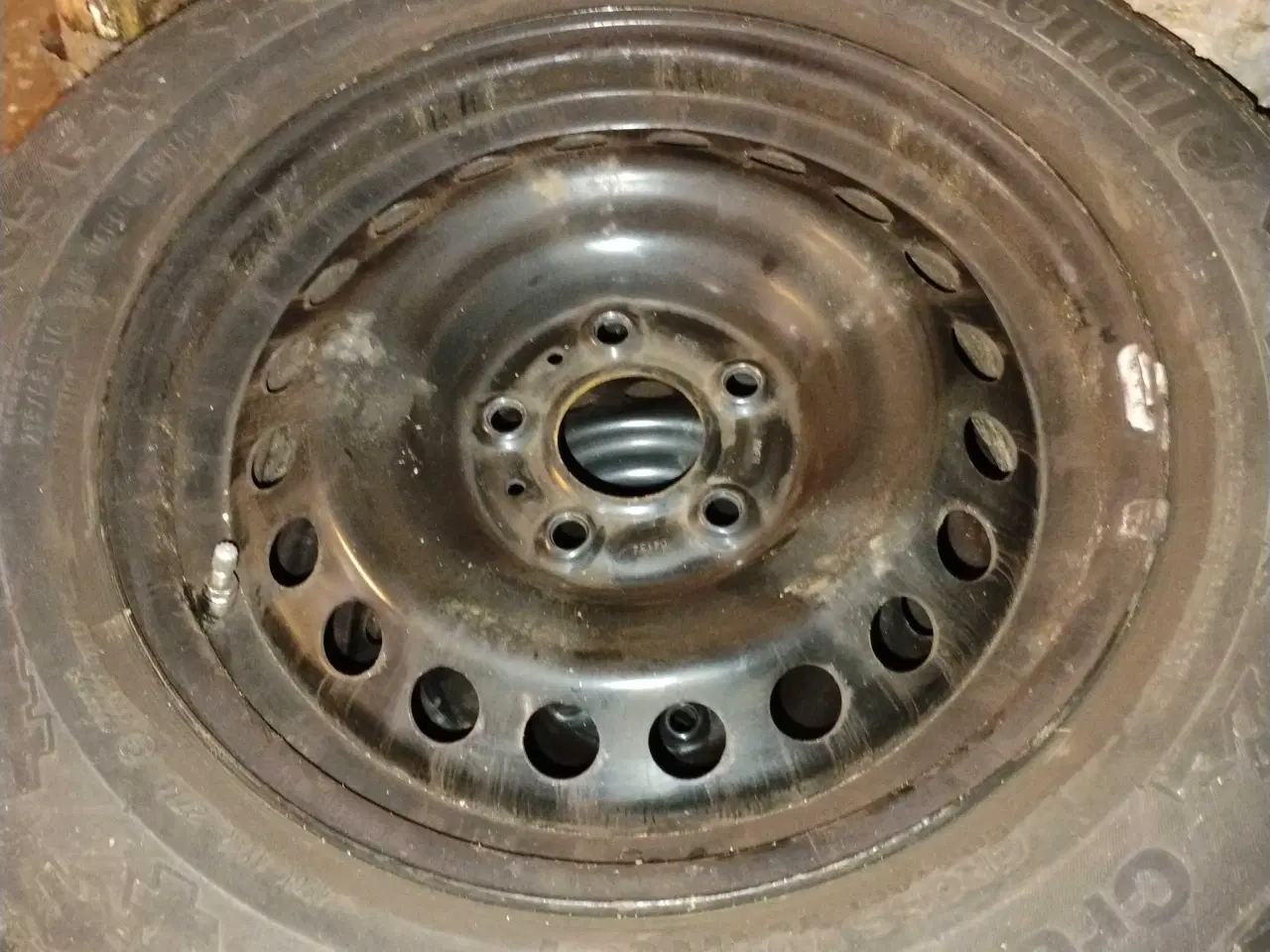 Billede 2 - Vinterdæk på stålfælge