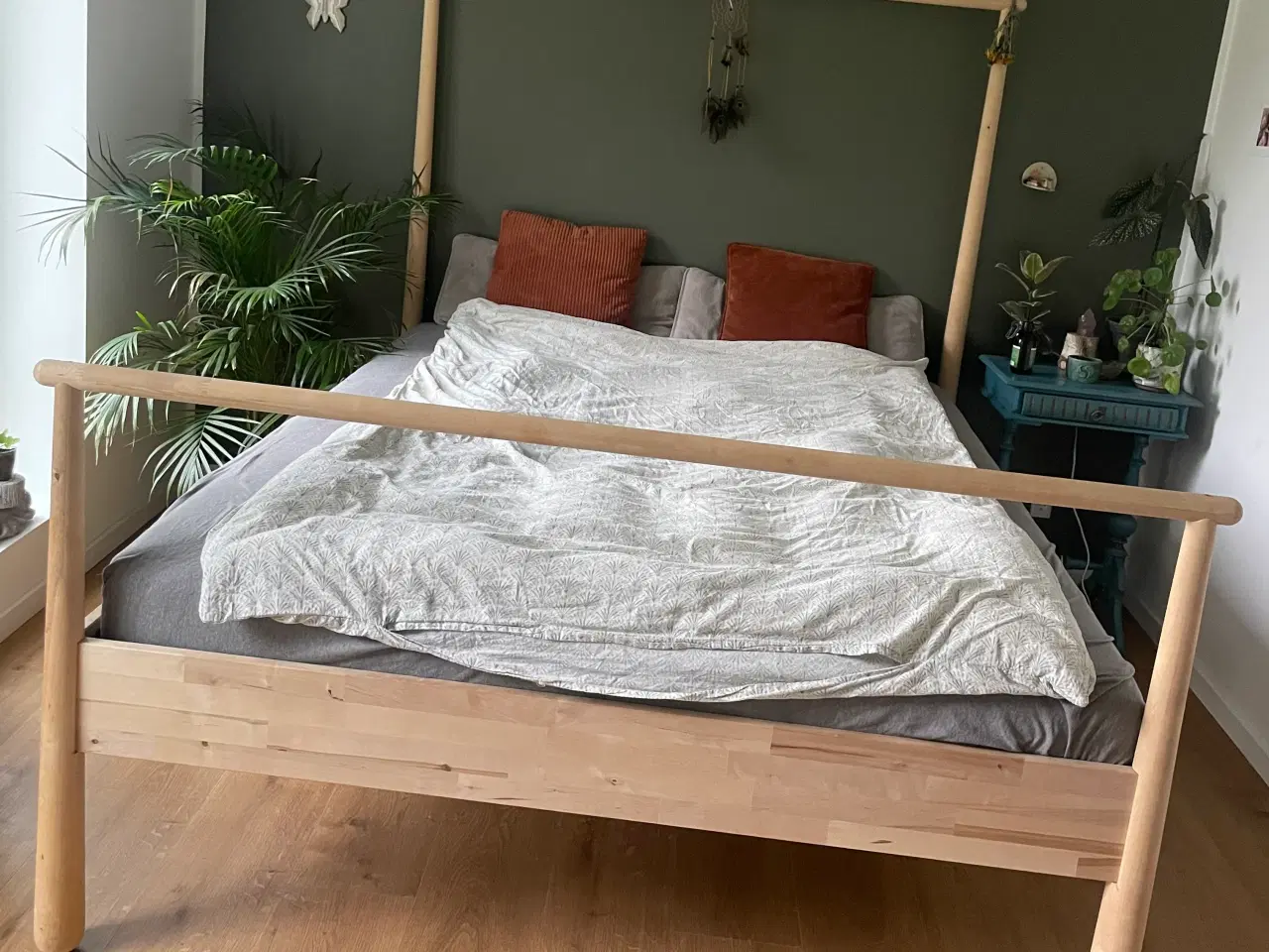 Billede 1 - Dobbeltseng i træ GJÖRA IKEA