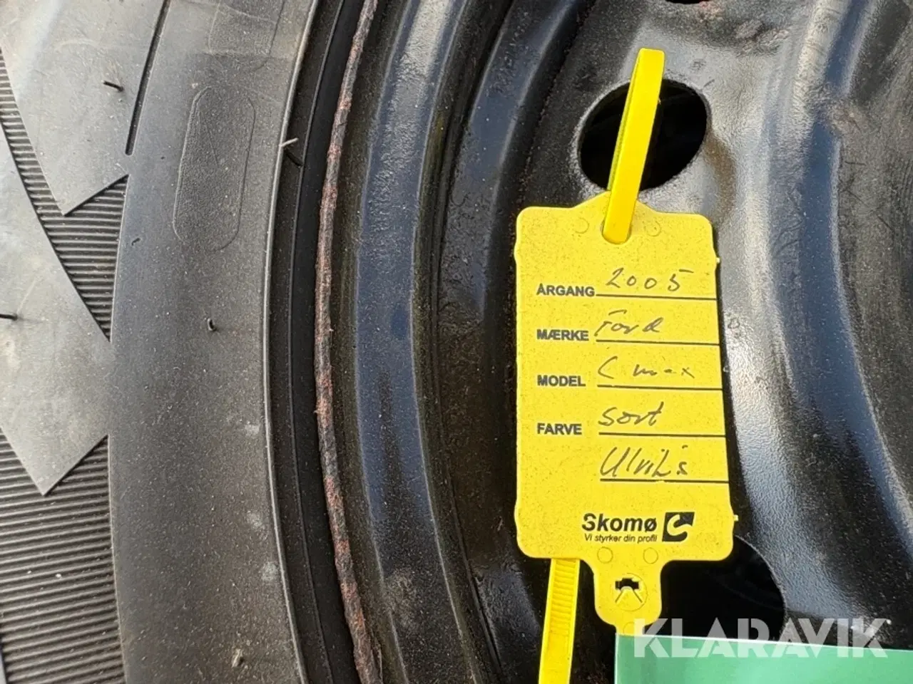 Billede 6 - Dæk med fælg Goodyear Ultragrip Ice2