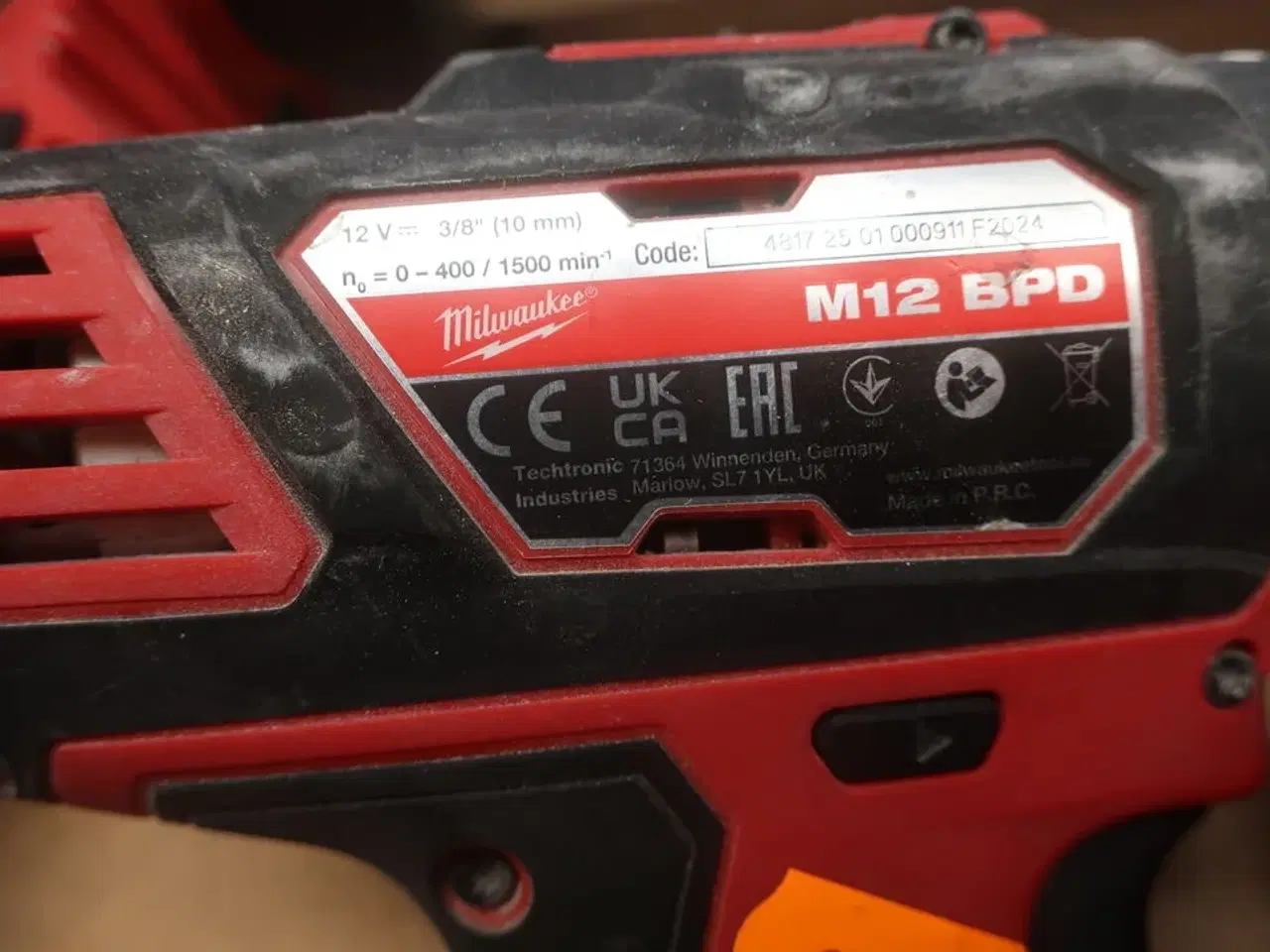 Billede 3 - Fugepistol og skruemaskine MILWAUKEE M12 PCG, M12 BPD