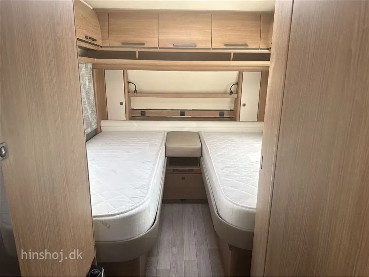 Billede 2 - 2019 - Fendt Saphir 515 SG   Fendt Saphir med enkeltsenge og sengeudvidelse fra Hinshøj Caravan A/S