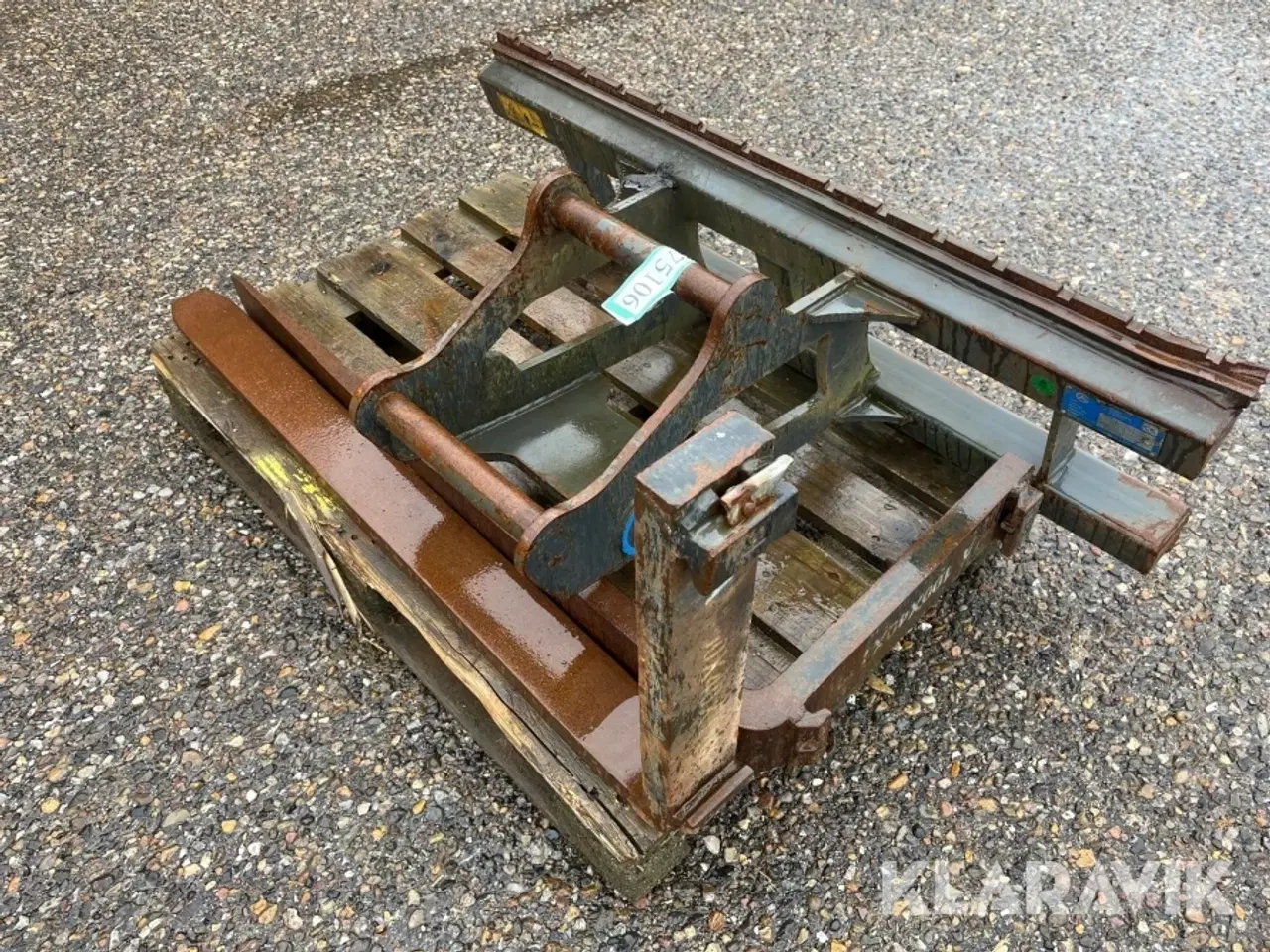 Billede 4 - Pallegafler GA HPS45A til gravemaskine