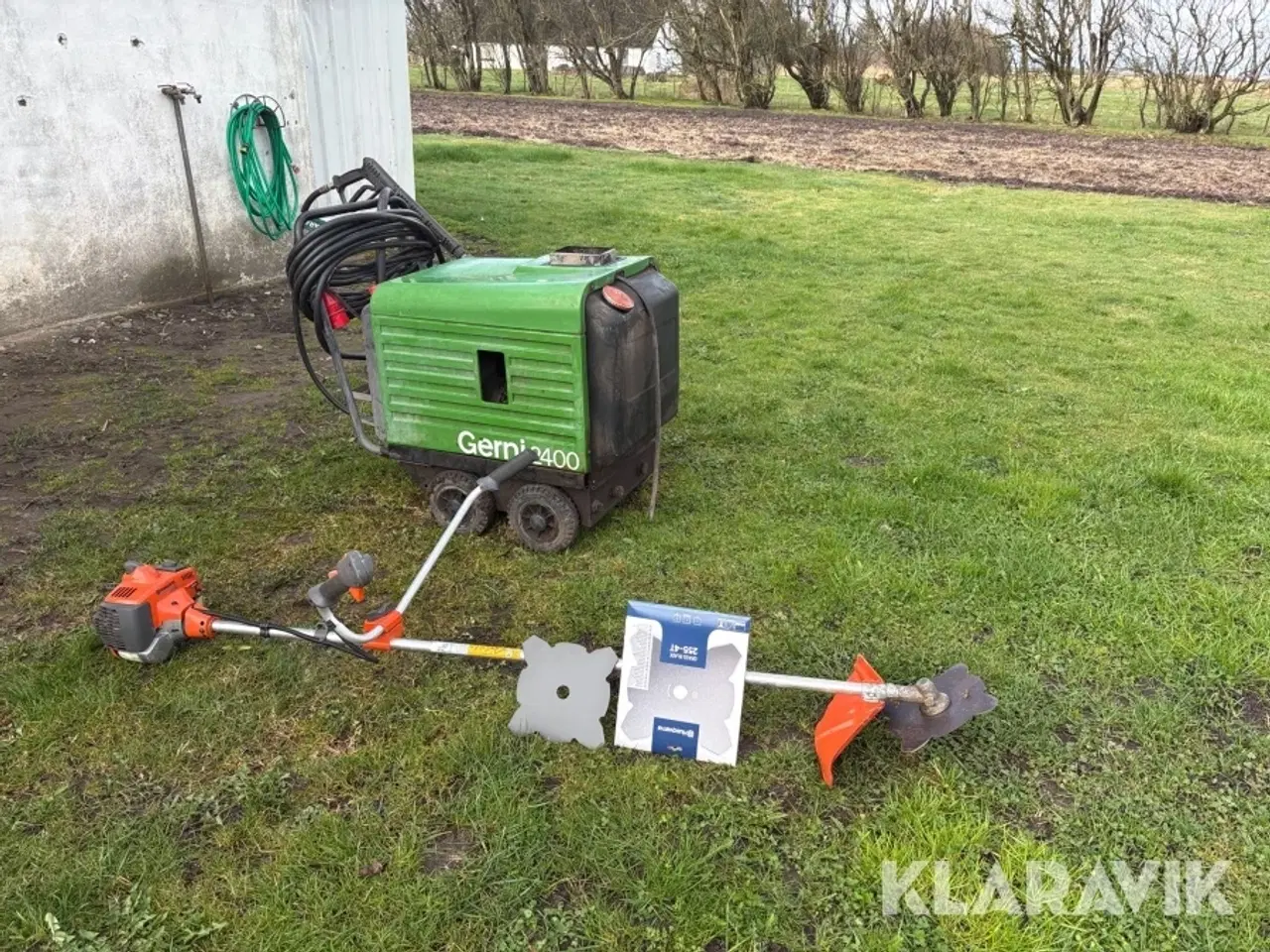 Billede 2 - Hedvandsrenser og buskryder Gerni 2400 og Husqvarna 325R