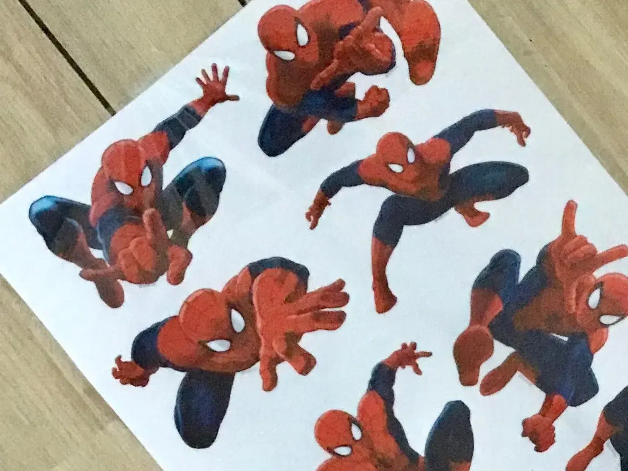 Billede 3 - Spiderman wallstickers wallsticker med Spiderman