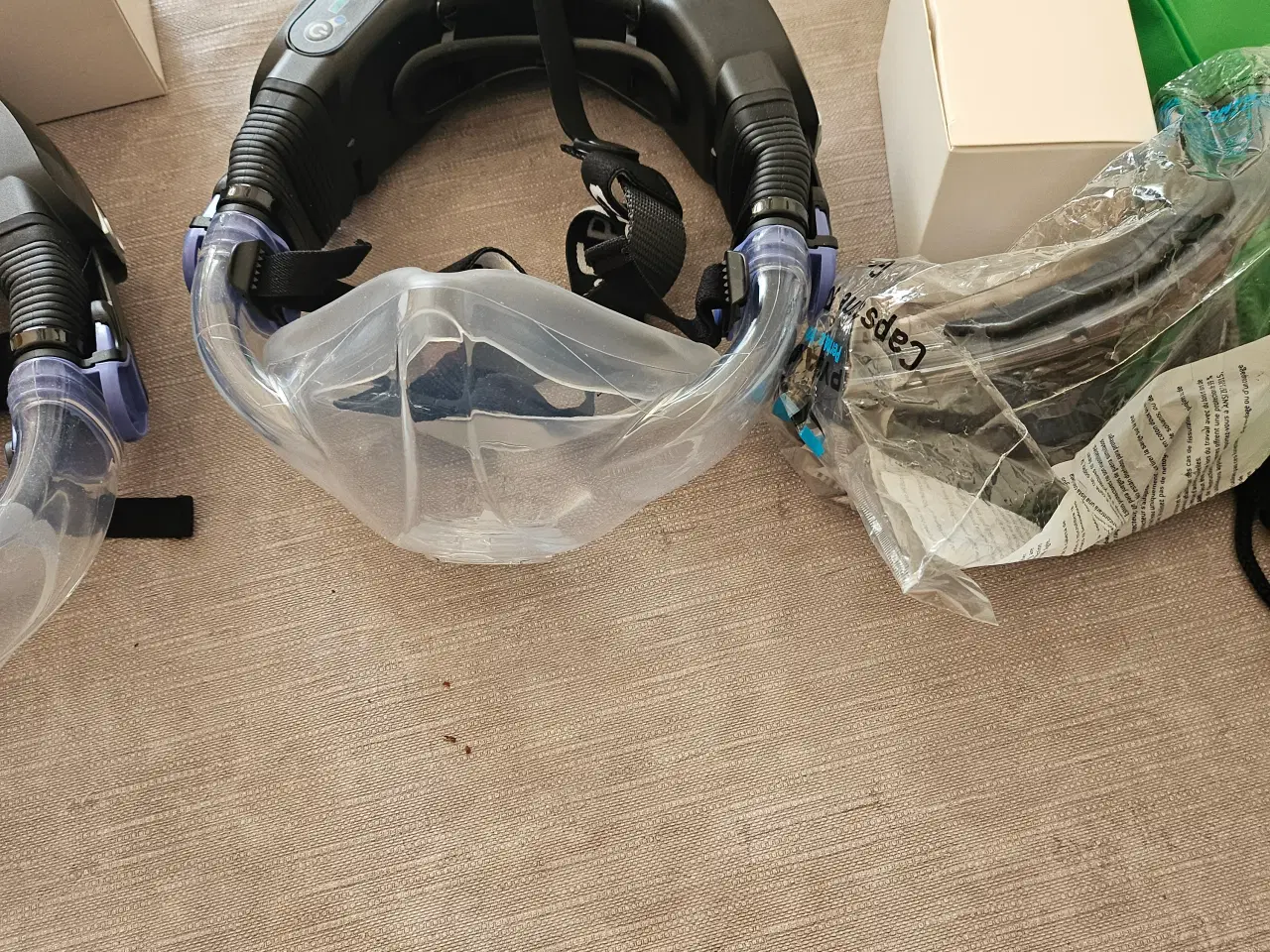 Billede 9 - 3 stk Frisklufts udstyr godkendt til asbest