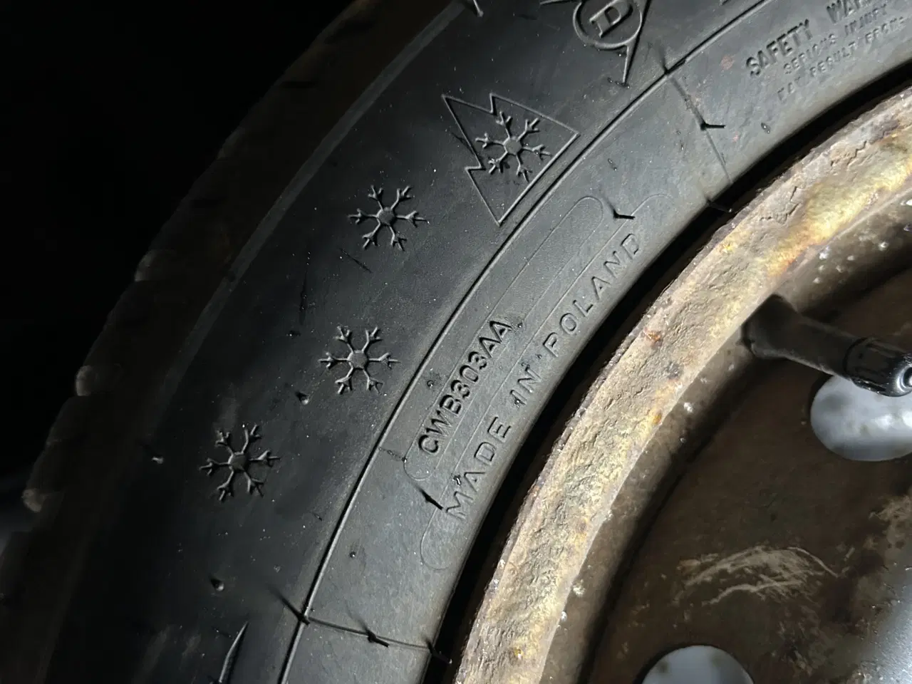 Billede 3 - 4 vinterdæk på fælge