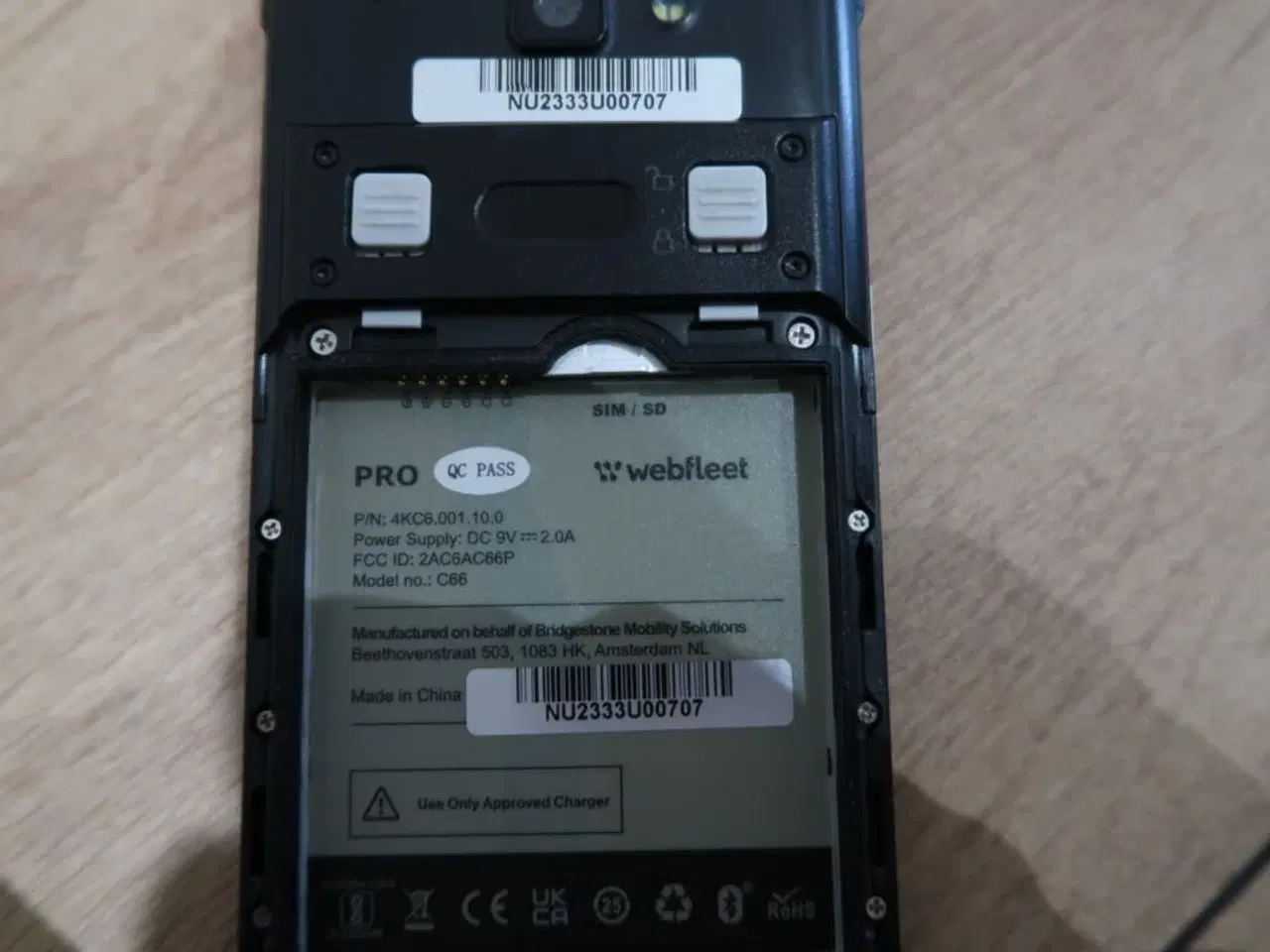 Billede 6 - Professionel driver terminal WEBFLEET PRO C66