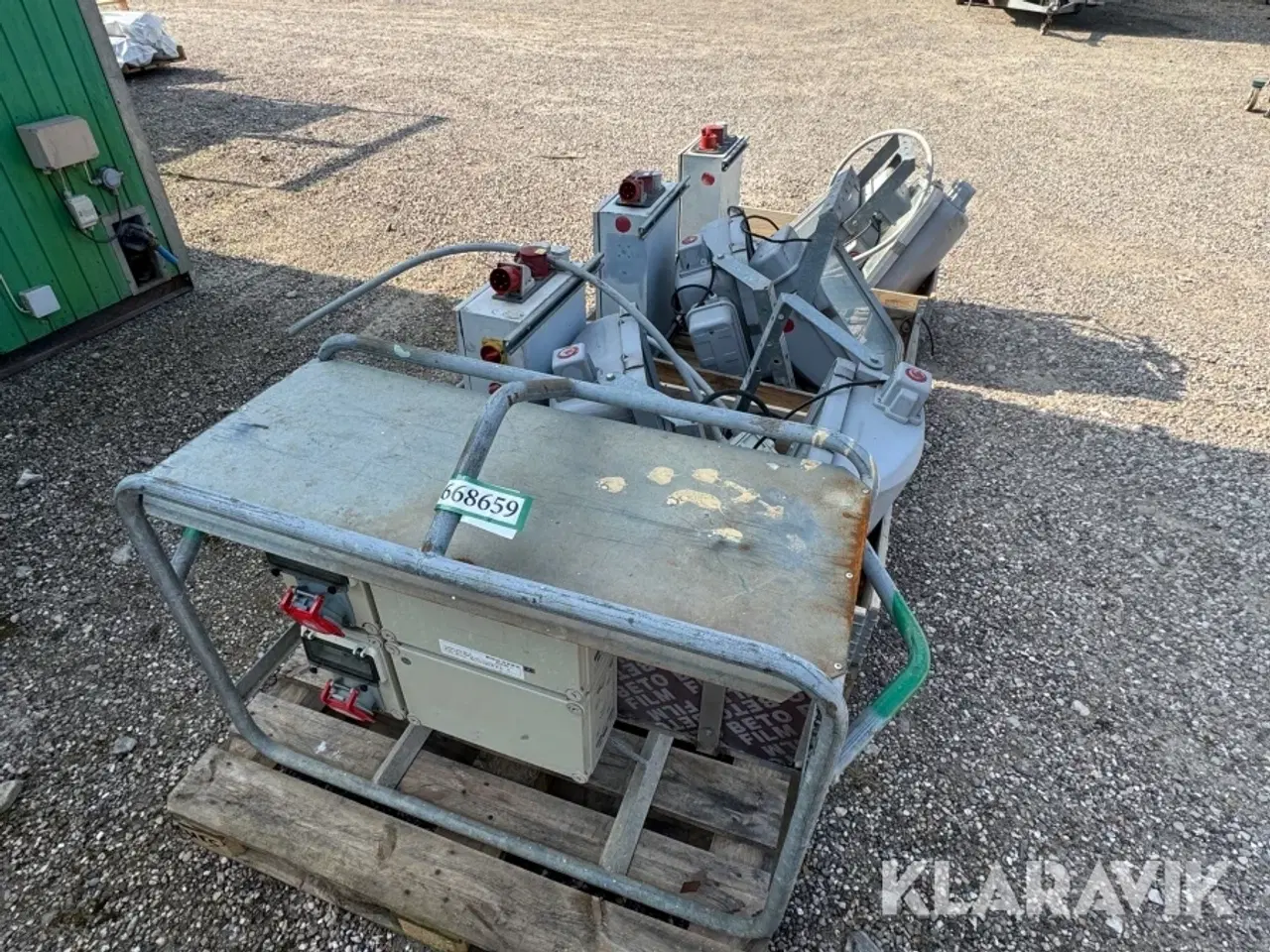 Billede 1 - Halogenlamper og eltavle