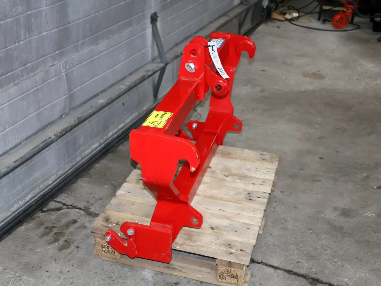 Billede 2 - Adapterramme, Euronorm til kat2 trepunkts ophæng, 