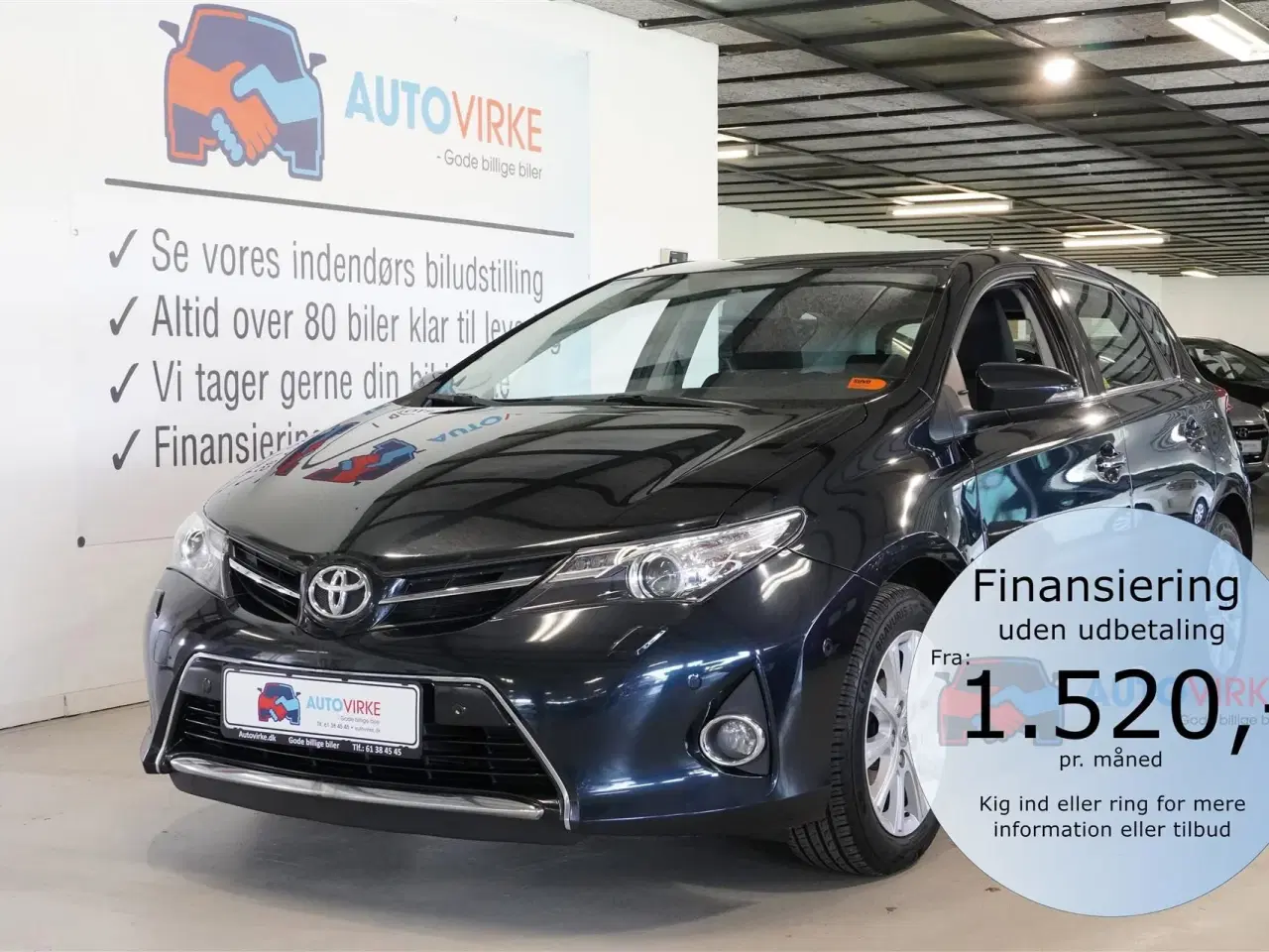 Billede 1 - Toyota Auris 1,6 Valvematic T2+ 132HK 5d 6g