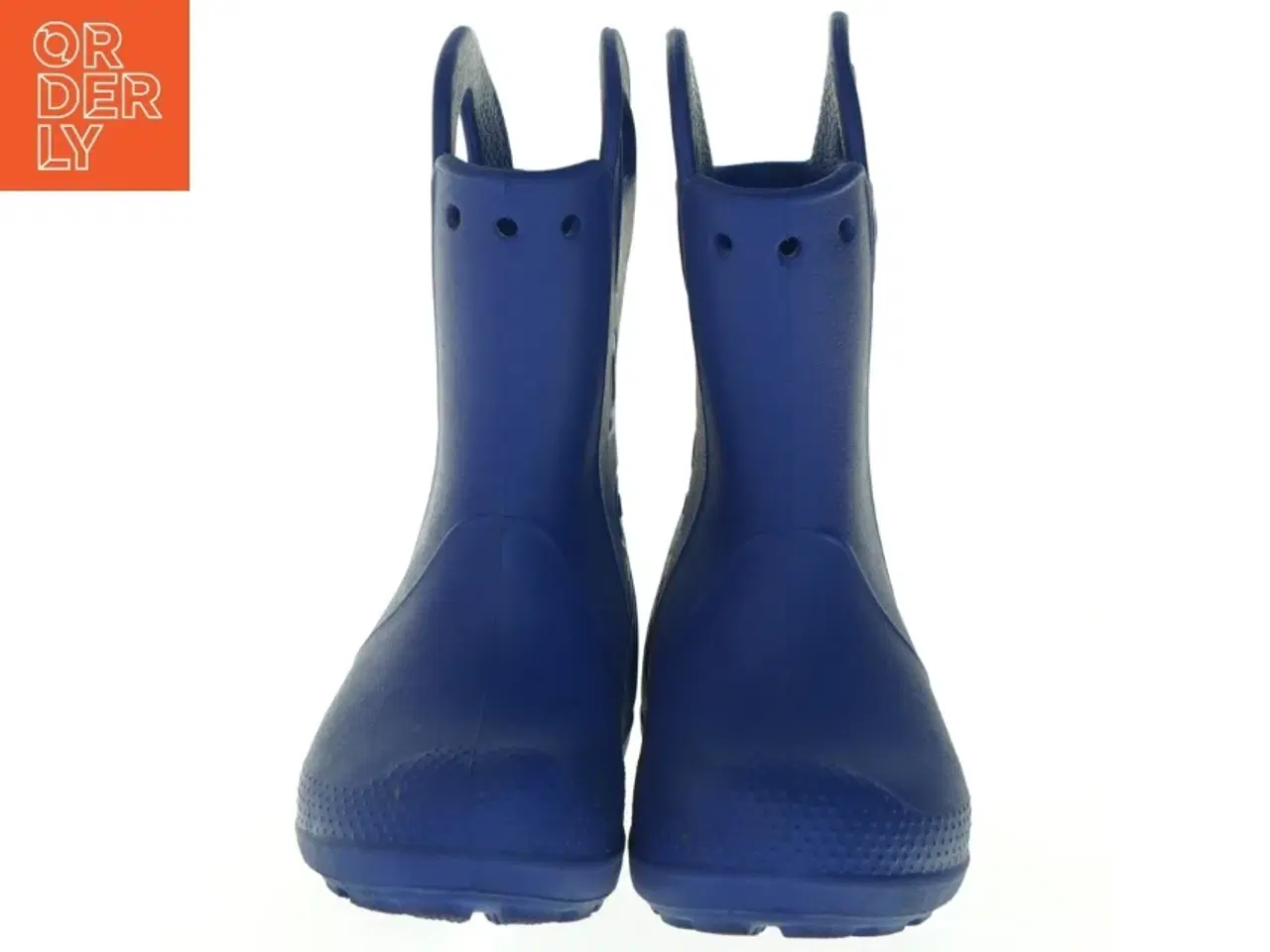 Billede 4 - Blå Crocs gummistøvler fra Crocs (str. 13/ 21 cm fra hæl til tå )