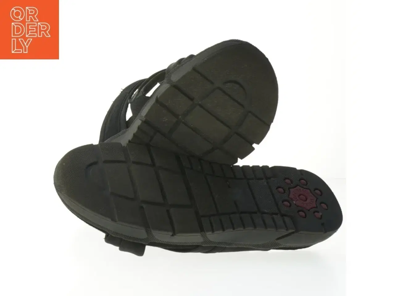 Billede 4 - Sorte dame sandal (str. 40 cm)