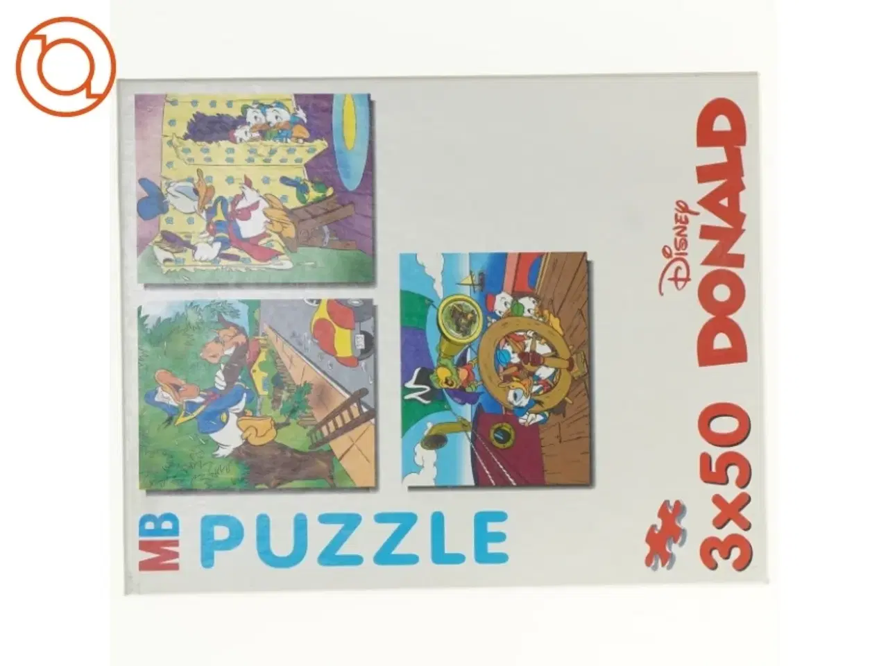 Billede 1 - Puslespil, 3x50 fra Hasbro (str. 25 x 20 cm)