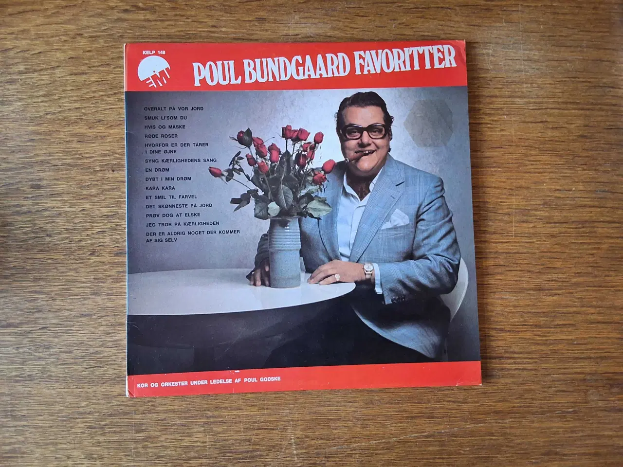 Billede 1 - LP - POUL BUNDGAARD - 14 FAVORITTER Musikalbum 