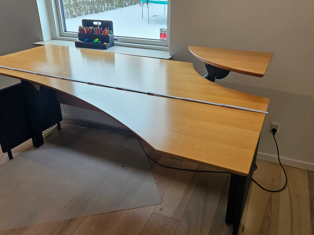 Billede 6 - Massivt hæve/sænke bord 