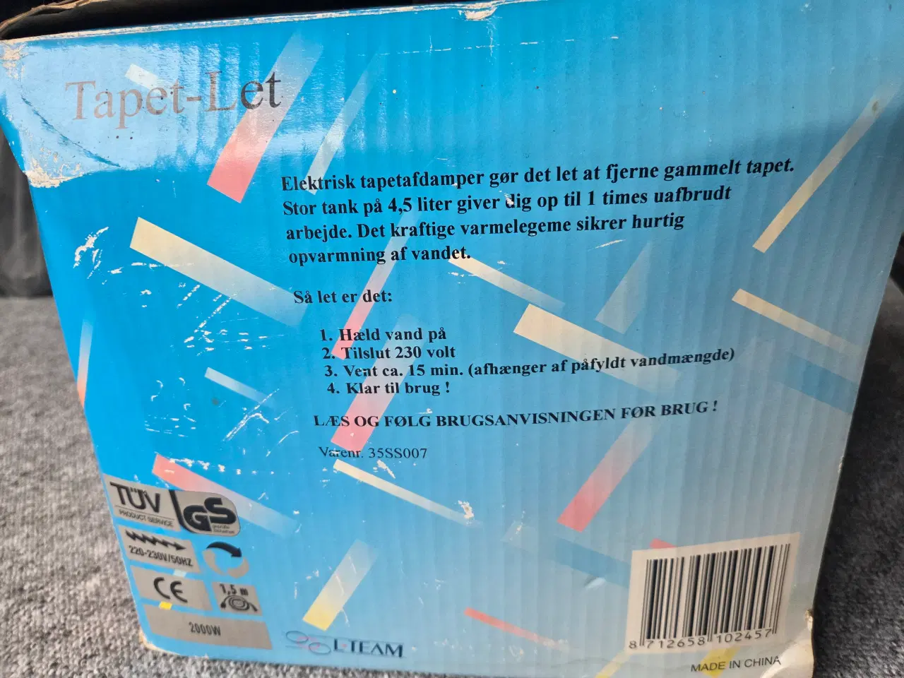 Billede 2 - Tapetafdamper 4,5 liter