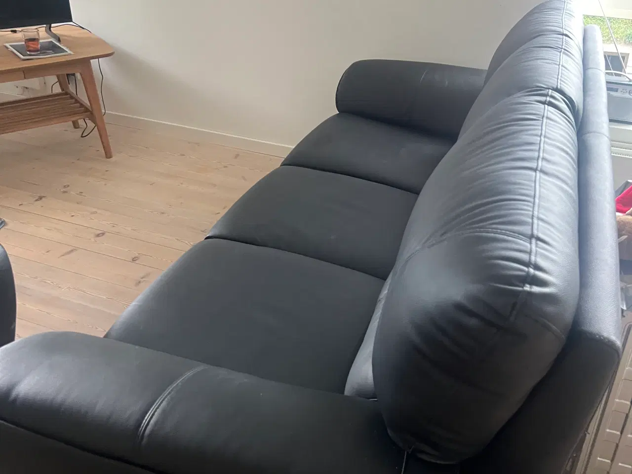 Billede 2 - Læder sofa’er 2 og 3 Pers 
