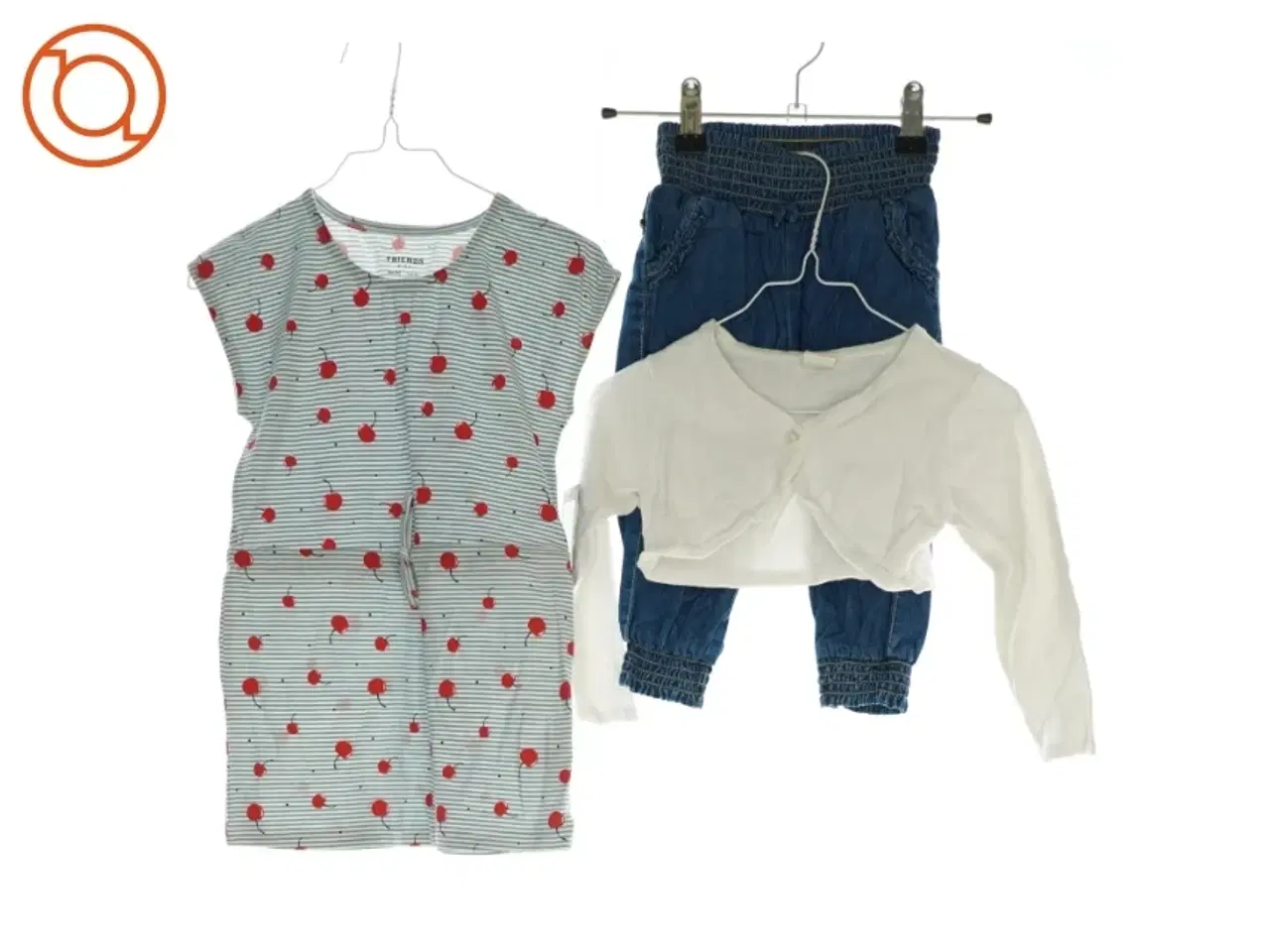 Billede 1 - Buksedragt bukser og cardigan (str. 86)