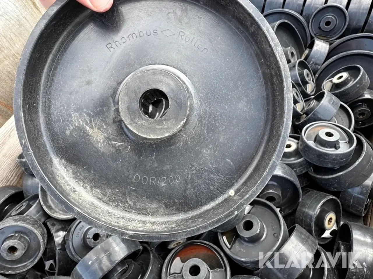 Billede 5 - Plasthjul Rhombus Rollen 00R100 / 00R125 / 00R200