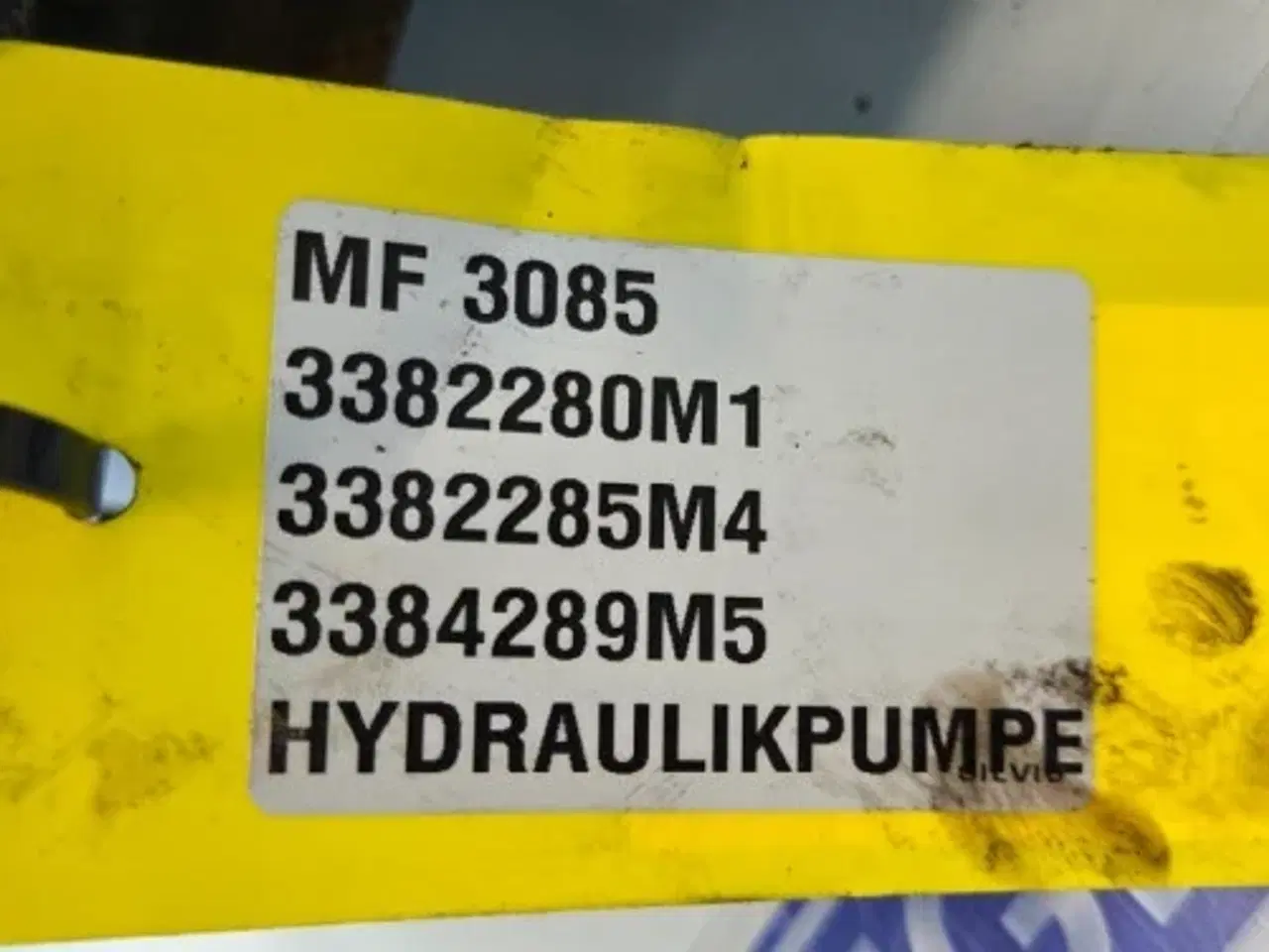 Billede 22 - Massey Ferguson 3085 Hydraulikpumpe 3382280M1