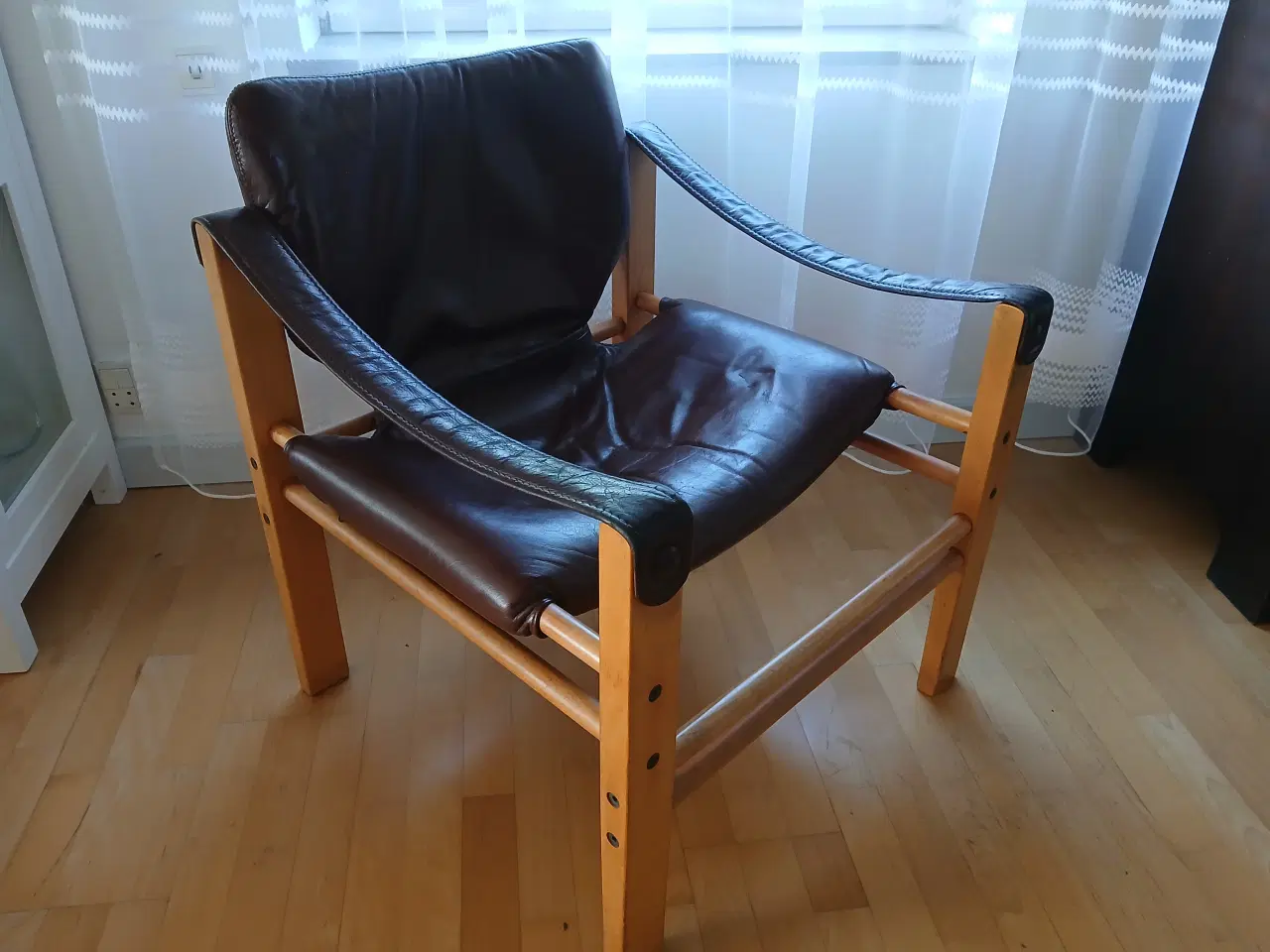 Billede 1 - Brun Skipper Furniture Safari Stol 1970-80