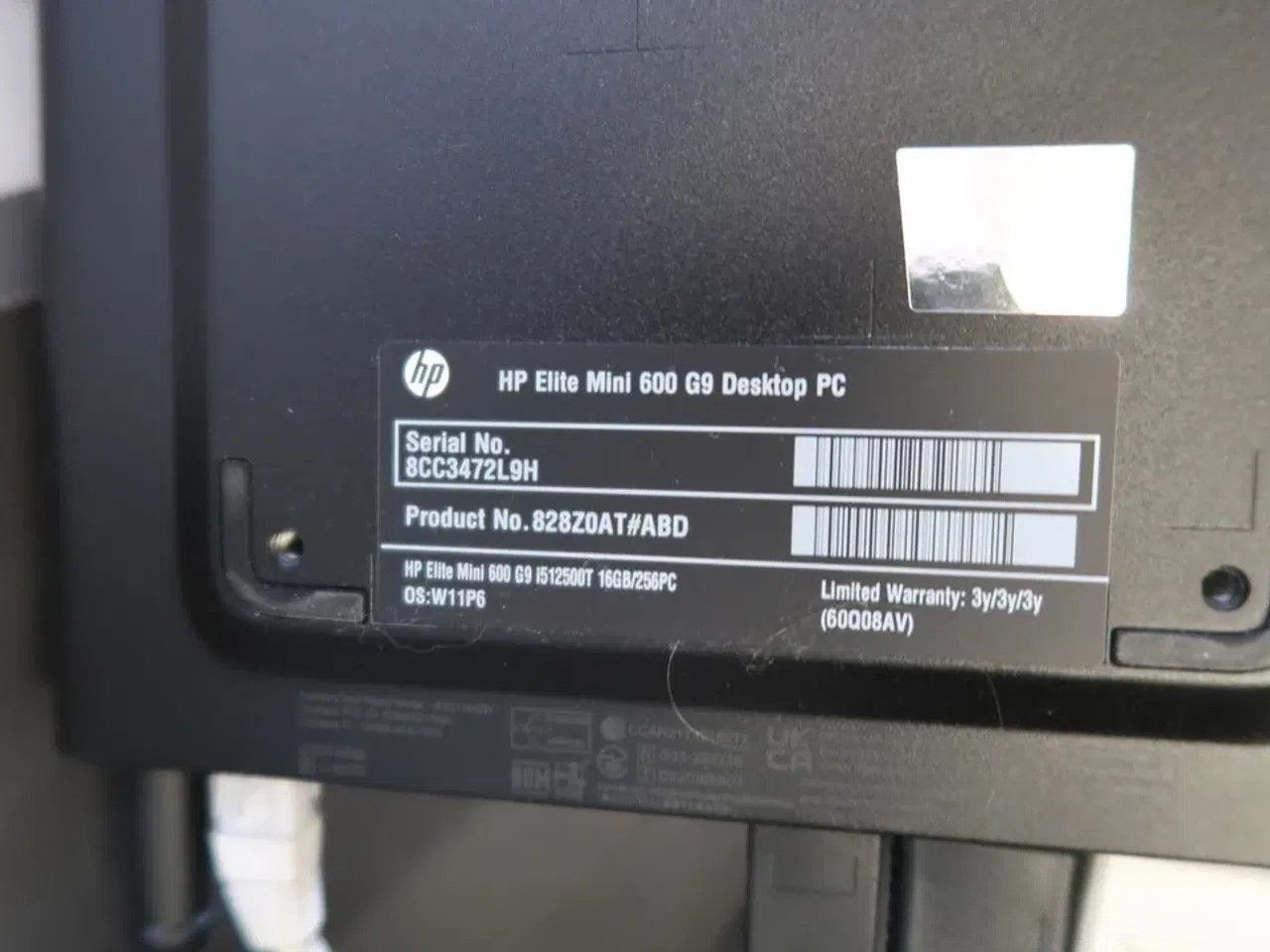 Billede 2 - Computer HP Elite Mini 600 G9 Desktop PC