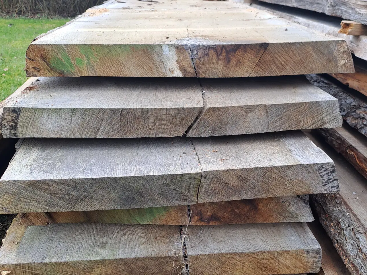 Billede 2 - Ege træ planker