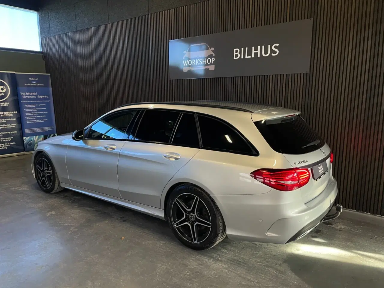 Billede 4 - Mercedes C220 d 2,0 AMG Line Night Edition stc. aut.