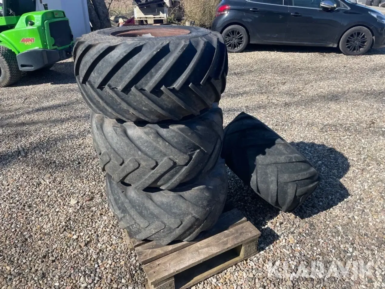 Billede 4 - Dæk til minilæsser BKT 26x12.00-12 4 styk