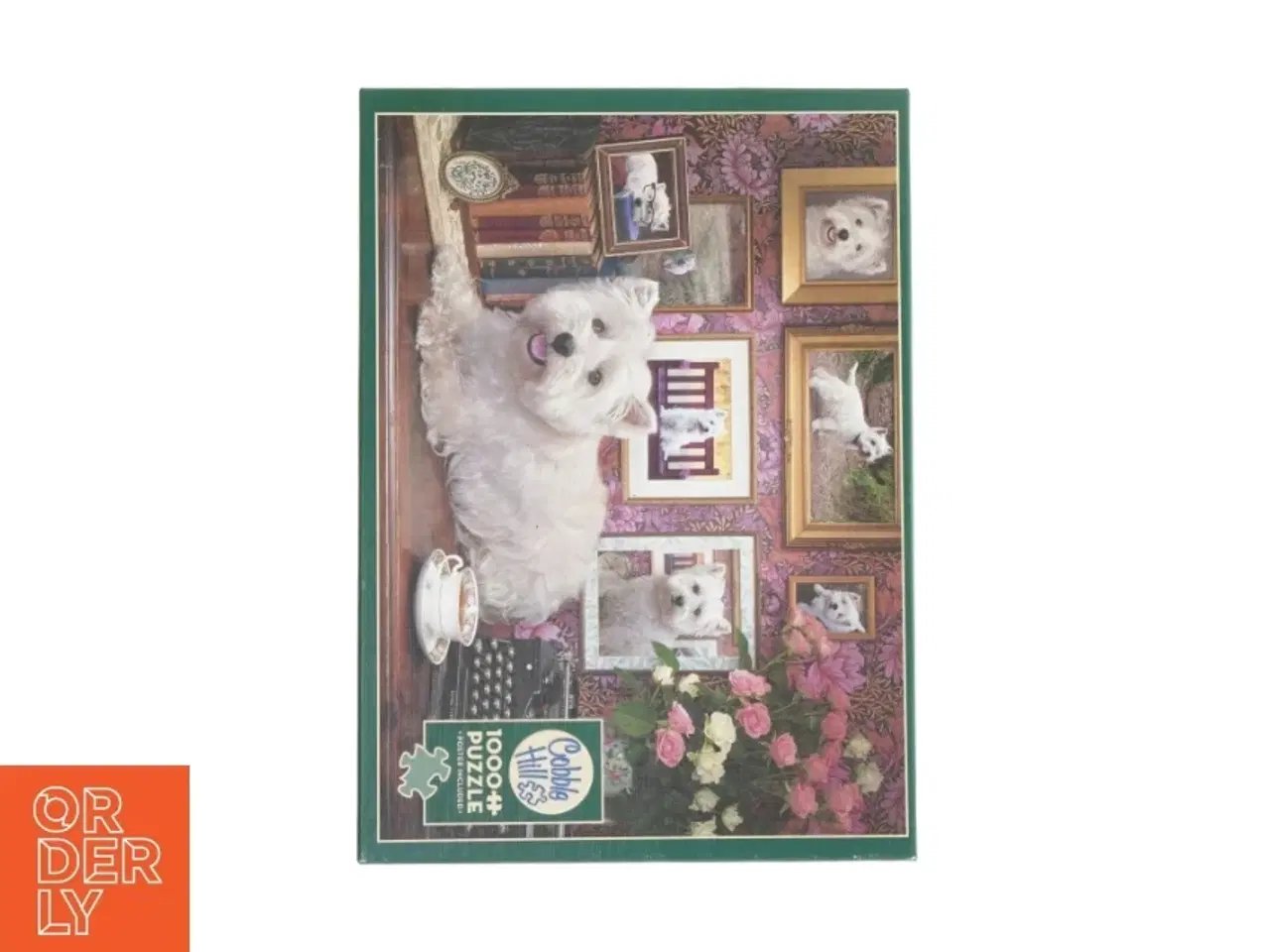 Billede 3 - Puslespil med hundemotiv fra Cobble Hill Puzzle Company (str. 67,6 x 48,9 cm,)